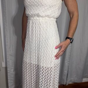 3 for $20 Elegant White Sleeveless Dress